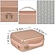 casmilee Hart Tasche für Canon SELPHY CP1500/CP1300/CP1200 Mini Mobiler Fotodrucker und Farbtinten Papierset mit Verstellbarem Schultergurt - Nur Tasche (Rosa)
