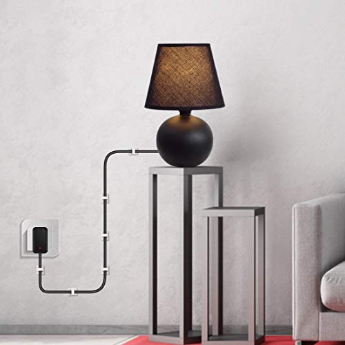 AGPTEK Set di 50 Pezzi Fascette e Clip per Cavi