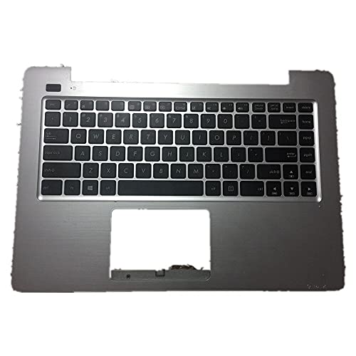 Clavier ASUS F554 avec coque C argentée disposition US QWERTY