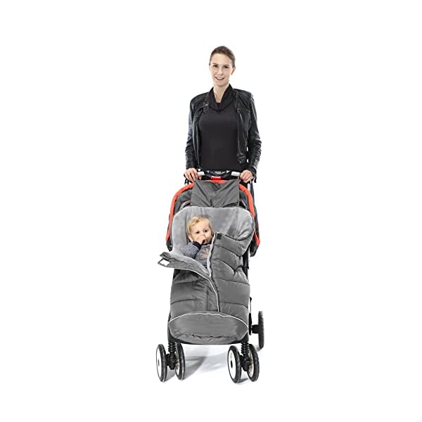 Fairy Baby Baby Fusssack Kinderwagen Universal Wintersack Kinderwagen Fußsack Babyschale – Bild 8