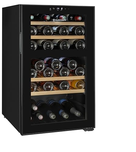 CLIMADIFF - CEPAGE52DZF - 2 Zonen Weinkühlschrank für 52 Flaschen