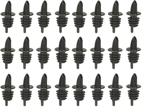 Tablecraft Free Flow Pourers, 2.5 x 1.25 Inch, 12 Count (Pack of 2)