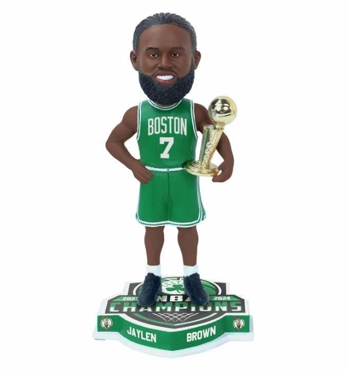 FOCO Jaylen Brown (Boston Celtics) 2024 NBA Champs Bobblehead