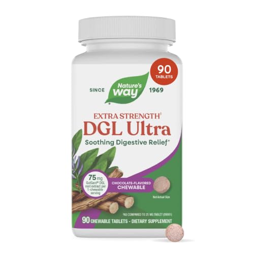 Nature's Way DGL Ultra Chewable Tablets