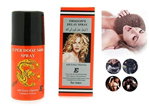 Sexual Pleasure Delay | Male Genital Desensitizing Last Long in Bed Spray | Prolong Climax for Him | Delay Premature Ejaculation Prolong Sex | Happy Partner Tonight (Shipping DHL) (DOOZ 34000)
