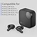 NANLANFAN Replacement Silicone Ear Tips for Nothing CMF Buds/CMF Buds Pro/CMF Buds Pro 2 / CMF Buds 2 Plus/CMF Buds 2a Wireless Earbuds, 6 Pairs (S/M/L, Black)