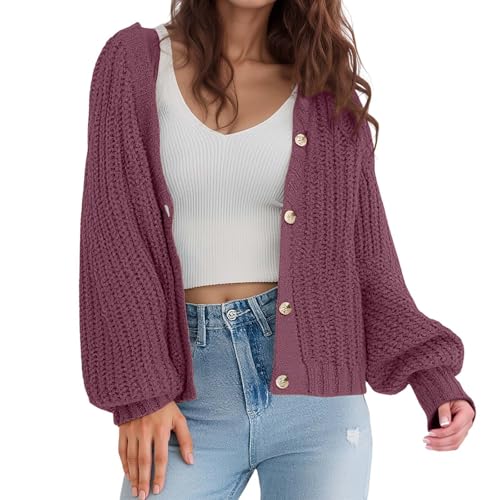Pull-over décontracté femme long cardigan ouvert chic à col cœur