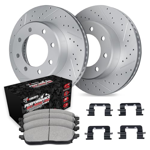 Image of R1 Concepts Rear Brake Kit Fits 2010-2012 Ford F-250, F-350