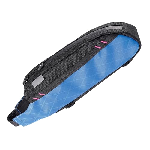Bike Bag, Shockproof Bike Tool Storage, 1L Multifunctional Frame Pouch, PU PVC Construction, Lightweight Portable Function, Moun