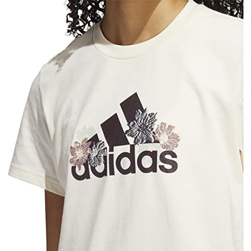 adidas Womens Floral Graphic Tee L4