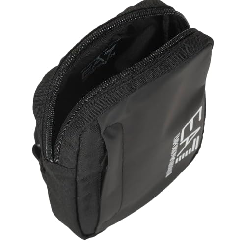Borsa monospalla uomo EA7 Emporio Armani black/white logo UB26EA06 7X000058 AF19722