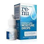 Bausch & Lomb-Lubricating and Rewetting Drops for Contact Lenses by Renu, 8 mL, Packaging May Vary