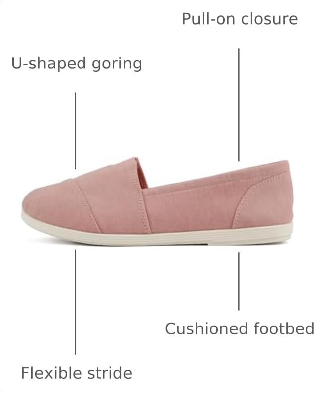 Image of Soda Shoes Women's Obji Round Toe Casual Flat with Padded Insole