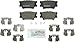 BOSCH BP1212 QuietCast Premium Semi-Metallic Disc Brake Pad Set - Compatible With Select Lexus ES300h, ES350, HS250h; Pontiac Vibe; Toyota Avalon, Camry, Matrix, RAV4; REAR