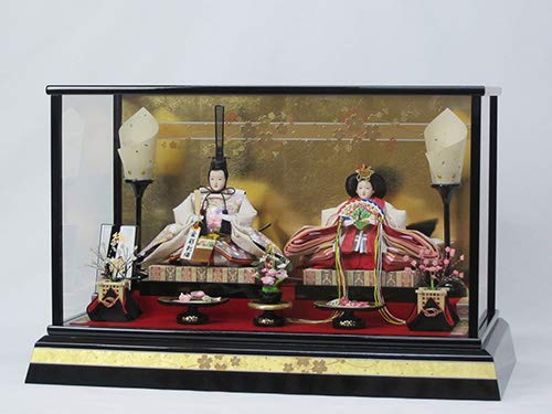 高級ケース入り ひな人形 Amazon | 高級雛人形親王飾り ケース飾り