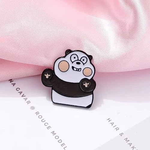 Image of Cute Enamel Pins Cartoon Lapel Pin Brooch Badge for Backpack Jackets Funny Tiger Pins for Gift Anime Enamel Pin for Clothing Hat Decoration