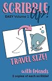 Scribble Up! Easy Volume 1 Travel Size with Friends: Boost Creativity, Drawing Fun, and Inspire...