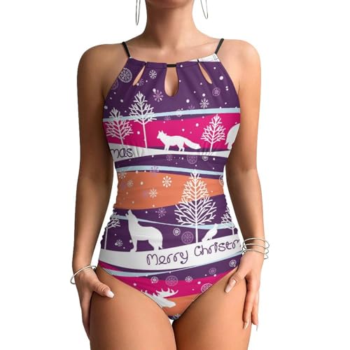 Maillot de bain une pièce femme contrôle ventre dissimulant les rondeurs