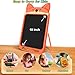CHAFEGY LCD Writing Tablet 10 Inch, Doodle Board Toy, Cute Fox Drawing Pad for Kids Ages 3-8 - Educational Gift for Christmas & Birthday (Fox)