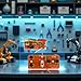 2Pcs 27mhz Four-Way Remote Control Board Two-Way RC Transmitter and Receiver Toy Car Robot Model Accessories,DIY Toys Projects Four-Way Remote Control Remote and App Controlled Vehicles Accessories