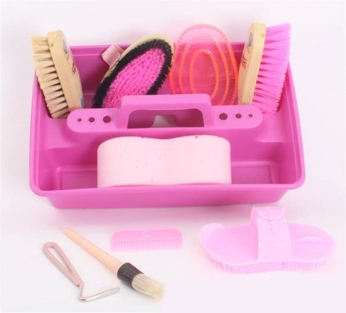 William Hunter Equestrian Lincoln Complete Grooming Kit - Pink William Hunter Equestrian Lincoln Complete Grooming Kit - Pink