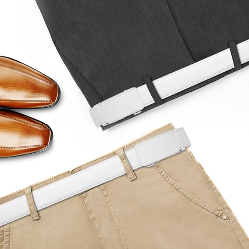 Image of Lavemi Men's Real Leather Ratchet Dress Casual Belt, Cut to Exact Fit,Elegant Gift Box