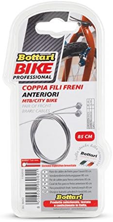 Bottari bike Bremse Zubehör Vorne Bremse Kabel MTB/City Bike (Paar) – Silber, 85 cm