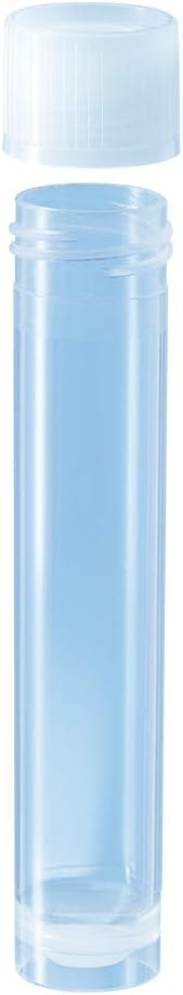 Sarstedt 10ml Screw Cap Tube with Round Skirted Base and Cap, 79x16, PP