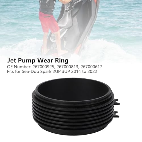 Anel de Desgaste da Bomba de Jato Adequado para Sea‑Doo Spark 2UP 3UP 2014-2022, 267000925 267000813