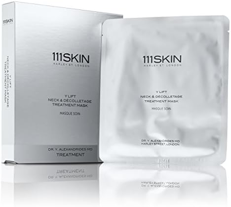 111skin Neck & Deolletage Treatment Mask, 4 masks