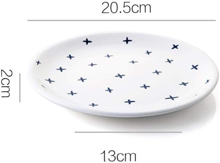 Porcelain Set 1Pc s Dishes Kitchen Ceramic Dish Dessert Food Plate Creative Snack Tray Cake Plate Tableware Dinner Set Plates