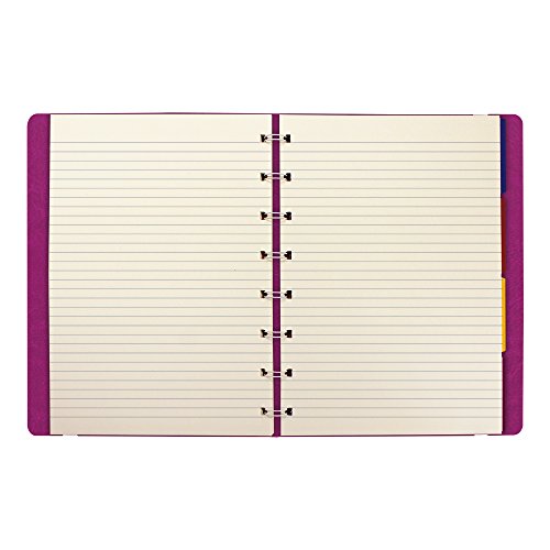 Filofax ordinateur portable A5 fuchsia, carnet de notes rechargeable - 2