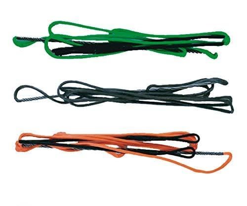 Farmington Archery BCY D97 DYNA Flight Material 16 Strands Replacement Target and Traditional Recurve Bowstring (Black, AMO 62 INCH)