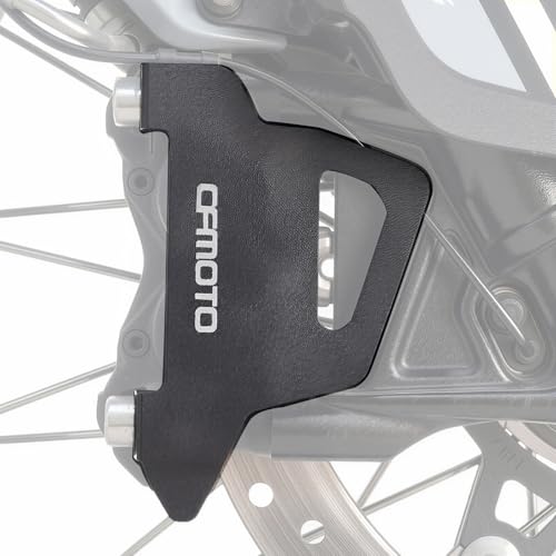 HODYAMOTO Front Brake Caliper Guard Protector Fits for CFMOTO Ibex 450, Aluminum Alloy Brake Disc Guard, Lightweight & Rustproof Caliper Cover, Easy Installation, CFMOTO Ibex 450 450MT Accessories