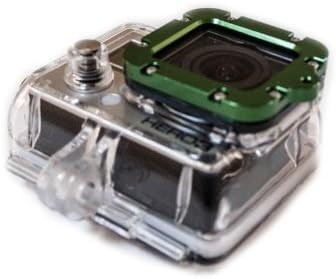 Aluminum Lens Ring Lanyard compatible with all GoPro Hero4 Hero3+ cameras - Green