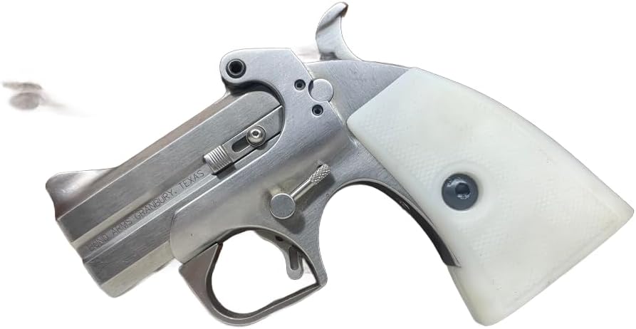 SIX SHOOTER Grips Bond Arms Derringer Grips Extra Long Smooth Finish Black
