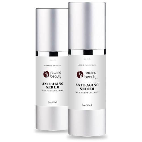 Rewind Beauty - Rewind Beauty Anti-aging Serum - Nuu Derma Ageless Moisturizing Cream - 2 pack/4 oz
