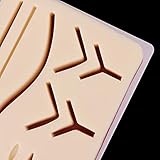 JINGERL Silikon Human Skin Model Suture Practure Paint Training Practice Tool