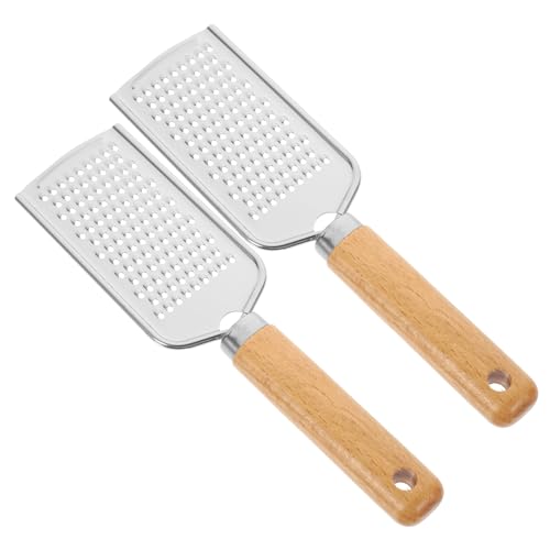 Rallador multifuncional de acero inoxidable 2 piezas miniatura 1