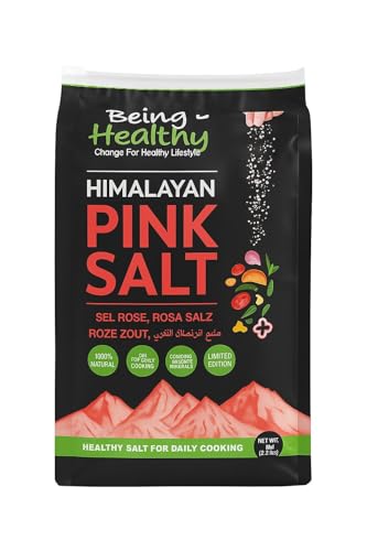 Himalaya Pink Salt Fine | Grano: fino (0,7-1,0 mm) | sal de Pakistán 1 kg