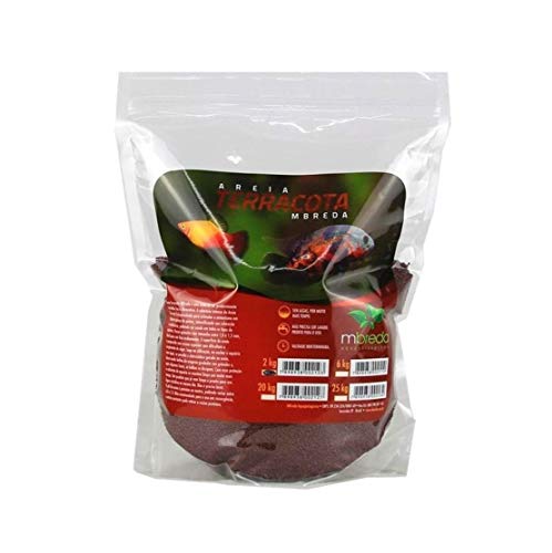 Areia Terracota pH 7.0-7.4 pote 2 kg