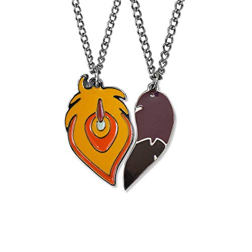 Colar da Amizade Xayah e Rakan League of Legends