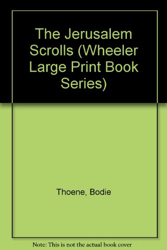 The Jerusalem Scrolls [Large Print] 158724229X Book Cover