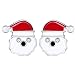 Produktbild Lydreewam Weihnachten Ohrringe Ohrstecker Weihnachtsmann 925 Sterling Silber Weihnachts Schmuck Geschenk für Frauen Mädchen Kinder