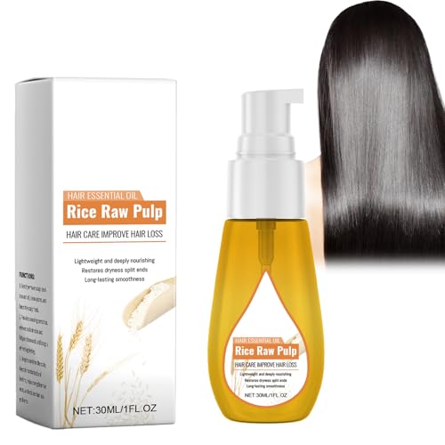 Olio per la Crescita dei Capelli, Hair Care Oil, per Capelli con Estratto di Riso, Per la Crescita dei Capelli, Olio per la cura dell'acqua Taomi