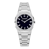 Gehäuse aus Edelstahl. Aries Gold Damen Analog Quarz Uhr mit Edelstahl Armband L 1032 S-BU