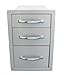 SUNSTONE B-TD18 14-Inch Flush Triple Access Drawer