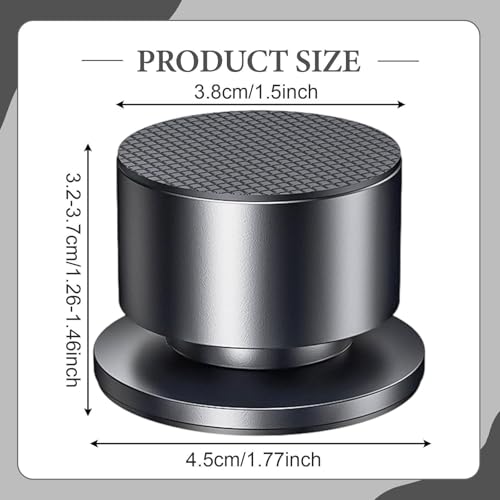 Patas de aislamiento antideslizantes de aluminio para reducir vibración de subwoofer 3