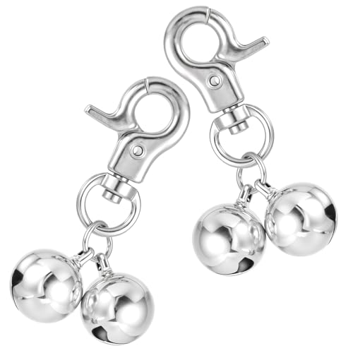 2 Pcs Stainless Steel Loud