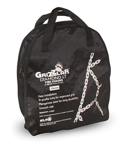 Grizzlar GDP-247 Diamond Alloy Tire Chains 235/65-17 255/45-20 235/70-16 235/60-18 LT215/85-16